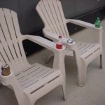 plastic adirondack chairs picture of add cup holders to your resin adirondack chair SFABFLJ