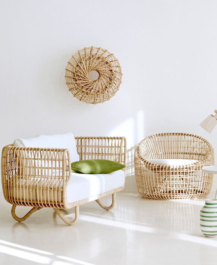 rattan furniture rattan armchair nest lounge by cane-line | #design foersom u0026 hiort-lorenzen EGZHWGK
