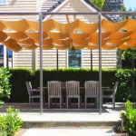 retractable sun shade covered terrace traditional-patio POTNRUV