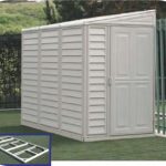 storage sheds sidemate 4x8 vinyl shed w/ floor kit MACDCTU