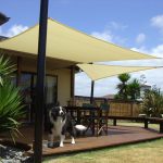 sun shade diy wishlist: a patio shade sail PROAMGY
