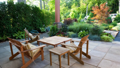 teak outdoor furniture contemporary patio by mary prince photography JHGWZCM
