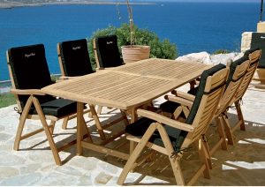 teak outdoor furniture to accentuate your deck or garden WORJEIT