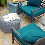 view in gallery vibrant blue patio cushions DDUNUCW