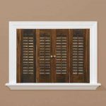 window shutters traditional real wood walnut interior shutter (price varies by size) HZWCYGE