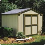 wood shed handy home cumberland 10x8 wood storage shed w/ floor OBNGEXZ