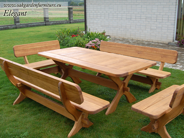 wooden garden furniture sets HASDBLO