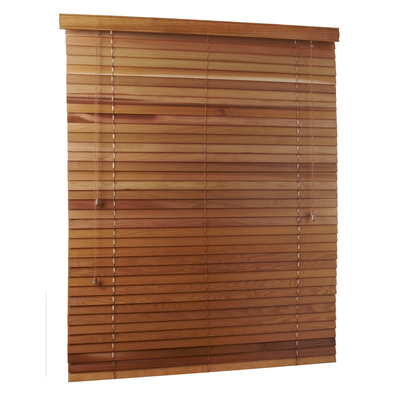 wooden venetian blinds zone interiors 60cm x 150cm x 45mm western red cedar madison venetian blind VPSZTRB