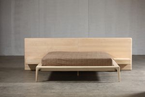 ... solid wood furniture double bed / contemporary / elm / maple - PBMSSGV