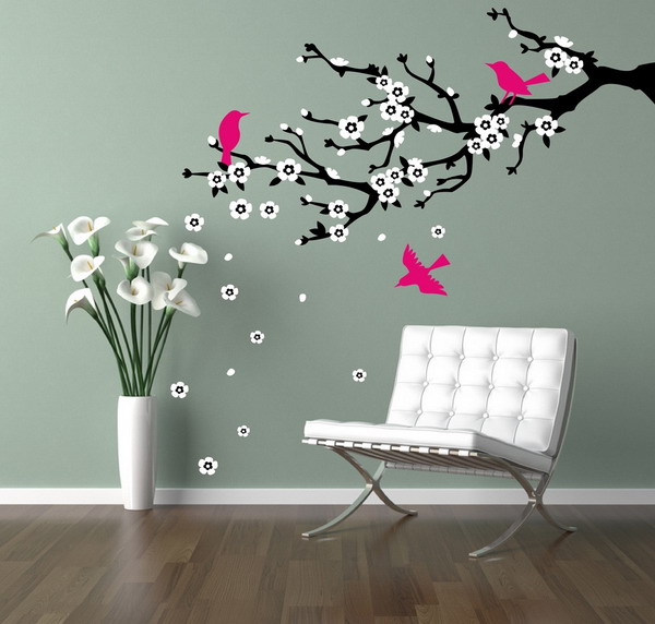 30 beautiful wall art ideas and diy wall paintings for your inspiration NOBNWEK