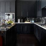 30 best black kitchen cabinets - kitchen design ideas with black cupboards GEJHZCG