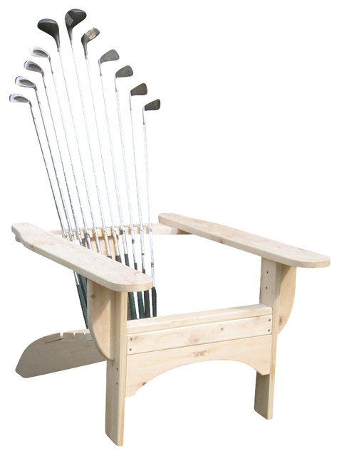 adirondack chairs golfclub adirondack chair in blond finish contemporary-adirondack-chairs HSUFIRL
