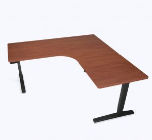 adjustable height desk custom l-shaped height adjustable desk UFGTCVC