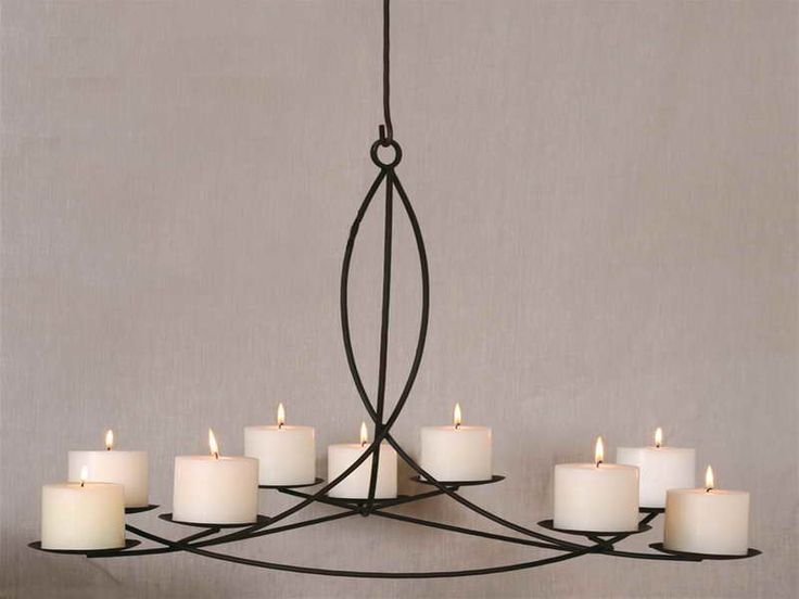 Candle chandelier ideas