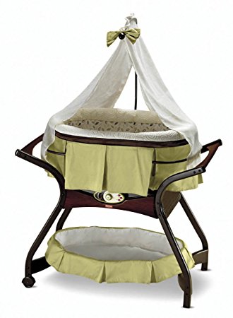 baby bassinet fisher-price zen collection gliding bassinet (discontinued by manufacturer) EXMJLDH