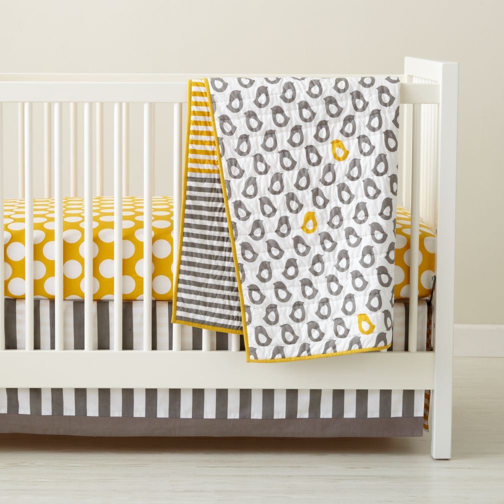 Keep your babies safe by working on the idea of crib bedding