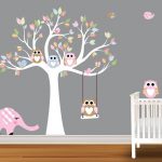 baby wall decals - nursery wall decals birch trees - youtube QKIDPEB