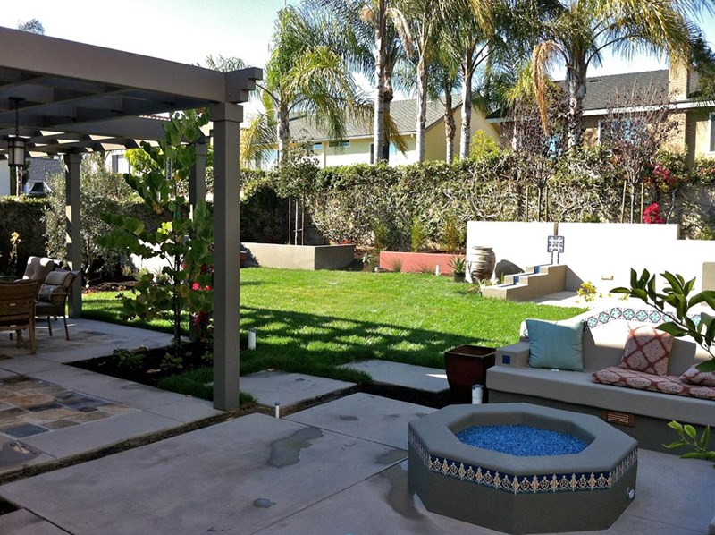 backyard patio cover, backyard fire pit, backyard lawn backyard landscaping  terry design RFMQKYD