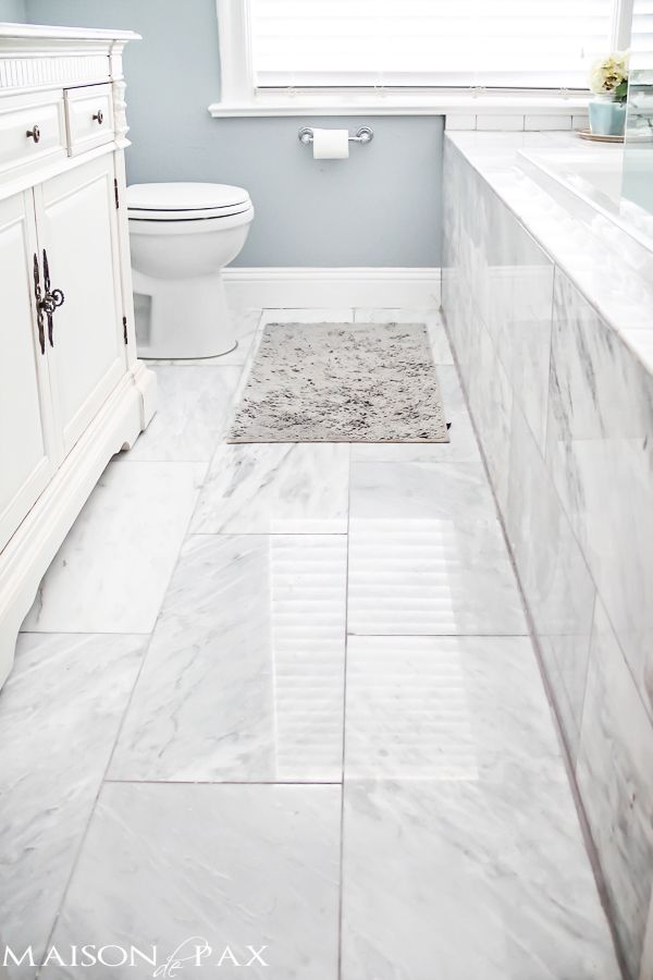 bathroom floor tiles 10 tips for designing a small bathroom. white tile floorstile ... KLOEHDF
