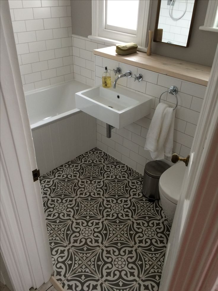 bathroom floor tiles definitely copying these tiles for our downstairs bathroom #tonsoftiles  greatu2026 JBGTCPP