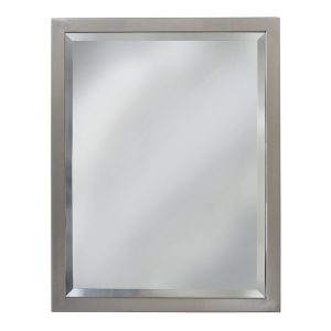 bathroom mirrors allen + roth 24-in w x 30-in h rectangular bathroom mirror UTZUJVC
