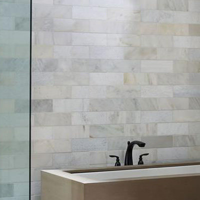 bathroom wall tiles large wall tile gives the illusion that rooms are larger than they actually BKAWOVX