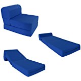 bed chair royal blue sleeper chair folding foam bed sized 6 ZMTCBXX
