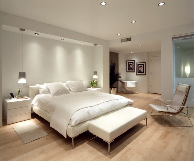 bedroom lights love the pendant lights. the outcrop for the bed would look lovely encased WOIBNKD
