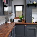 black kitchen cabinets all you must know about cabinet refacing. painted kitchen cabinetsgrey ... QAVKLOK