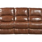 brown leather sofa abruzzo brown leather reclining sofa - leather sofas (brown) RKIFGQL