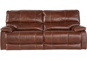 brown leather sofa cindy crawford home san michele brown leather power reclining sofa KVDGMYU