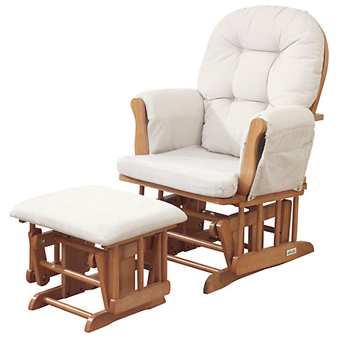 buy kub haywood glider nursing chair and footstool, natural online at  johnlewis.com CZCBXBR