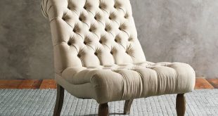 carolyn tufted slipper chair | pottery barn USPDRPO