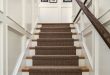 carpet runners carpeting stairs staircase traditional with black and white photography  brown runner recessed ZSXHLZW