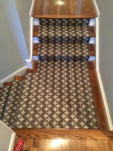 carpet runners typically have a non-slip backing that will also provide  traction KEKNSJD