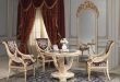 classic furniture classic table / glass / round louis xvi vimercati meda luxury classic TQMWIBO