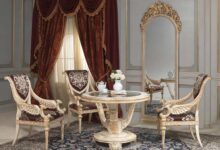 classic furniture classic table / glass / round louis xvi vimercati meda luxury classic TQMWIBO