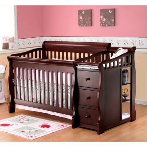 convertible cribs sorelle tuscany 4-in-1 convertible crib and changing table espresso BNWBVYD