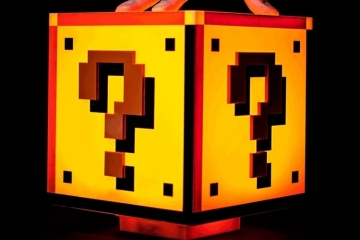cool lamps use the question block light to illuminate your desk with super mario swag RSBGZZG