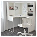corner desk micke corner workstation - white - ikea MLKKJGF