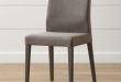 dining chairs monterey charcoal dining chair | crate and barrel EFAVHZY