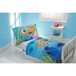 disney nemo 3-piece toddler bedding set with bonus matching pillow case HZBUROO