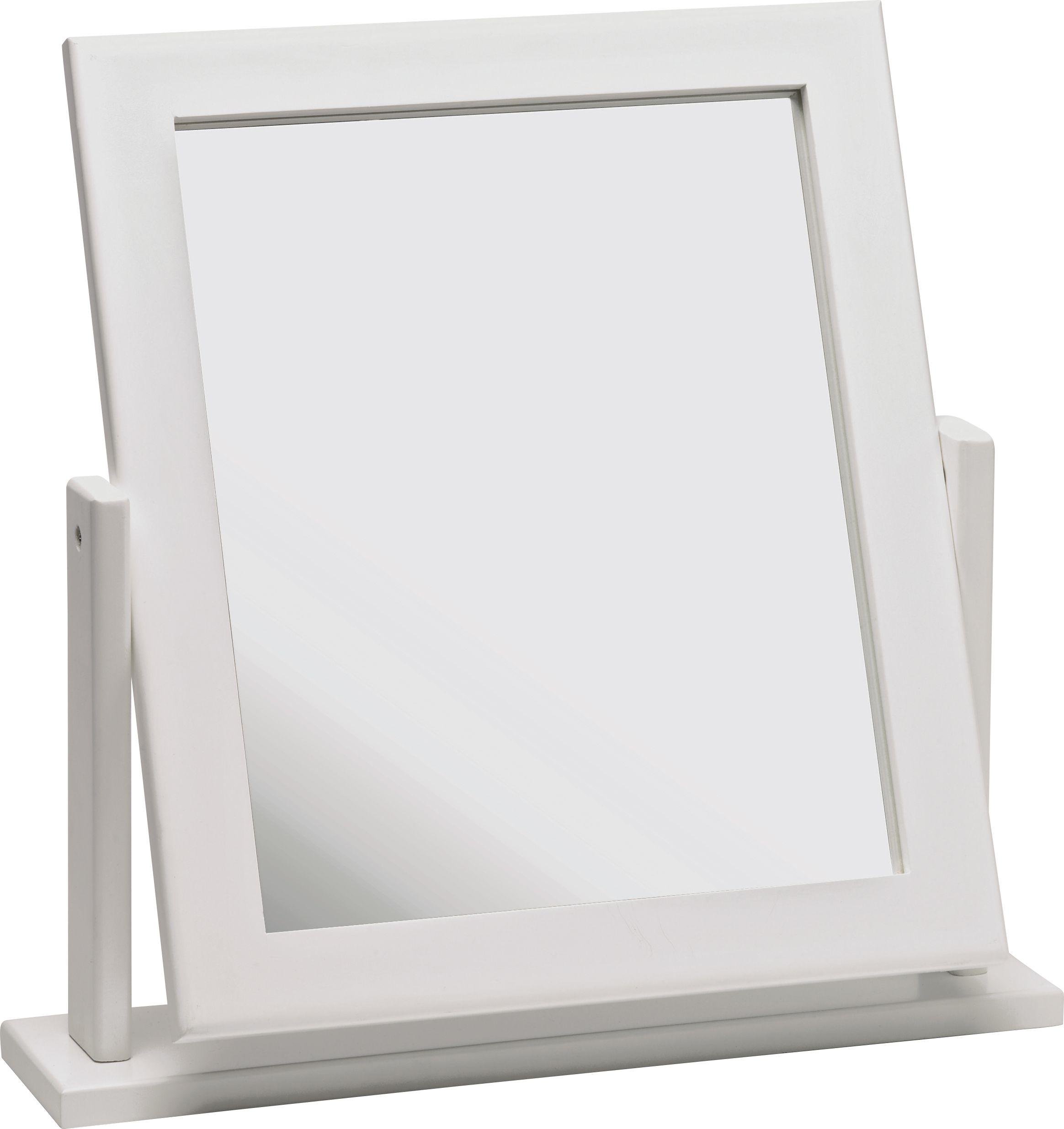 dressing table mirrors home square dressing table mirror - white624/0156 JVMDAIH