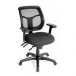 ergonomic chair synchro-tilt angles the back and seat tilt together in a preset ratio on MYACIUP