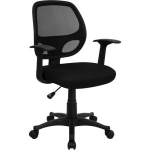 flash furniture mesh back computer chair, black IZZIEIG