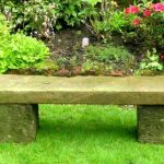 garden benches | ... garden antiques - benches and garden furniture - old OHHGZBW