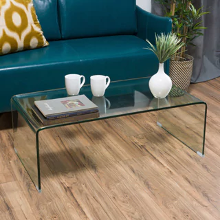 glass coffee table ramona glass rectangle coffee table by christopher knight home HTAYTFU