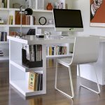 image of: home office desks white THHDVVF
