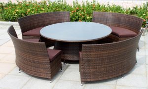 image of: outdoor wicker furniture sets HOZTKBE
