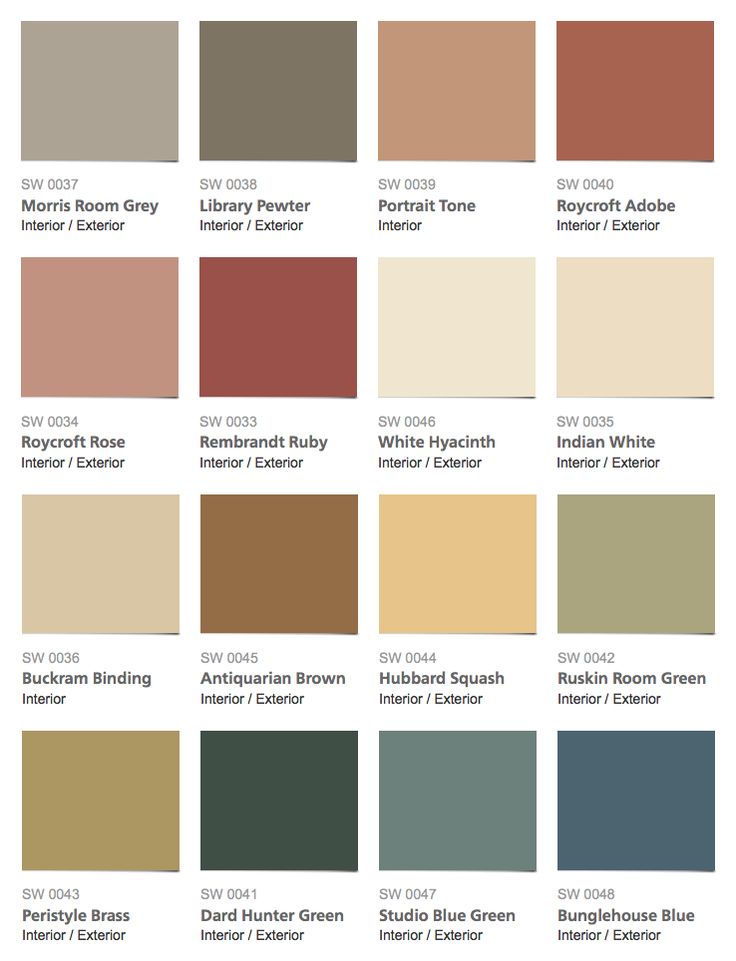 interior paint colors sherwin-williams - historic color collection - arts u0026 crafts interior paint  colors WODORGN